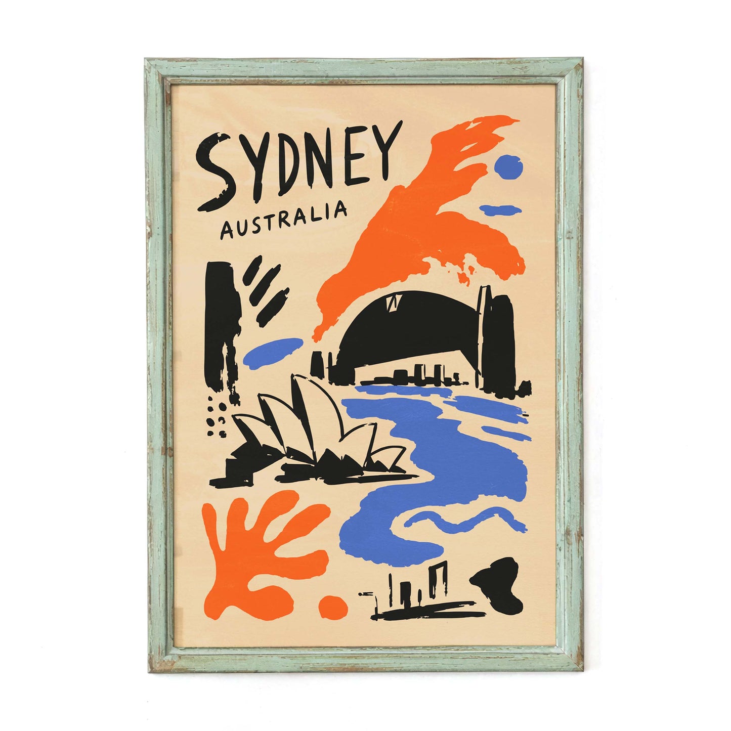 Sydney Australia Poster For Living Room Decor