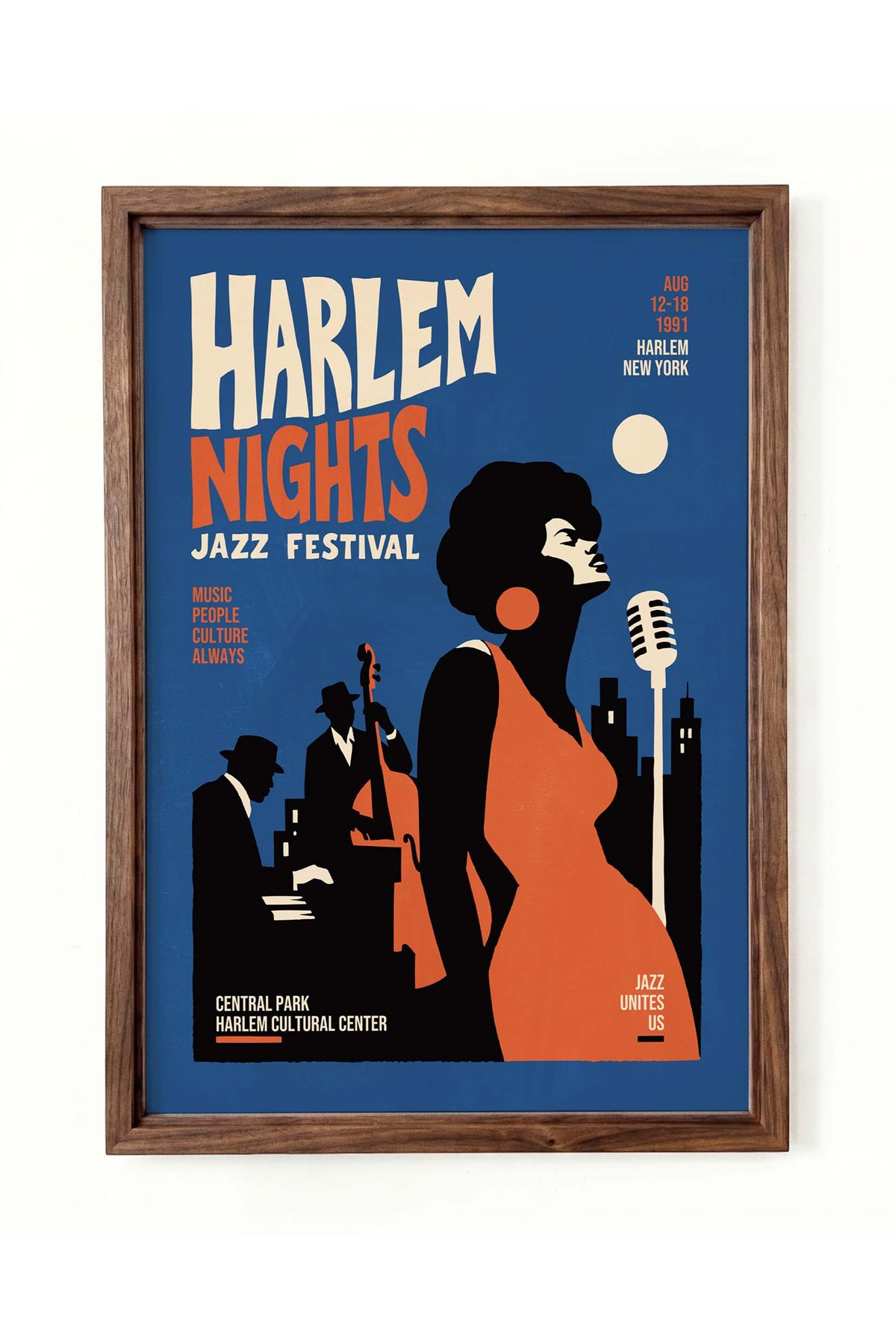 Harlem Nights Jazz Festival Poster