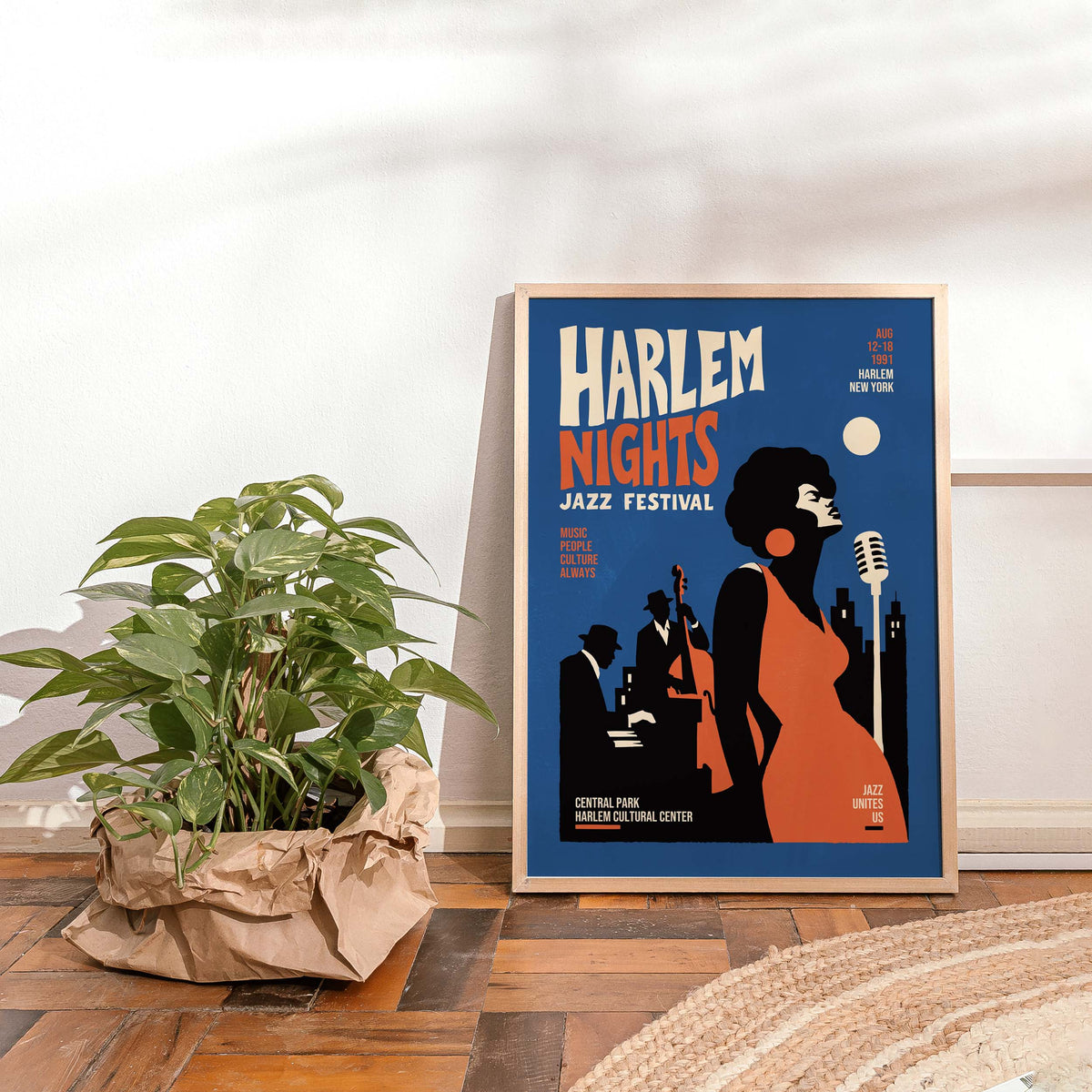 Harlem Nights Jazz Festival Poster