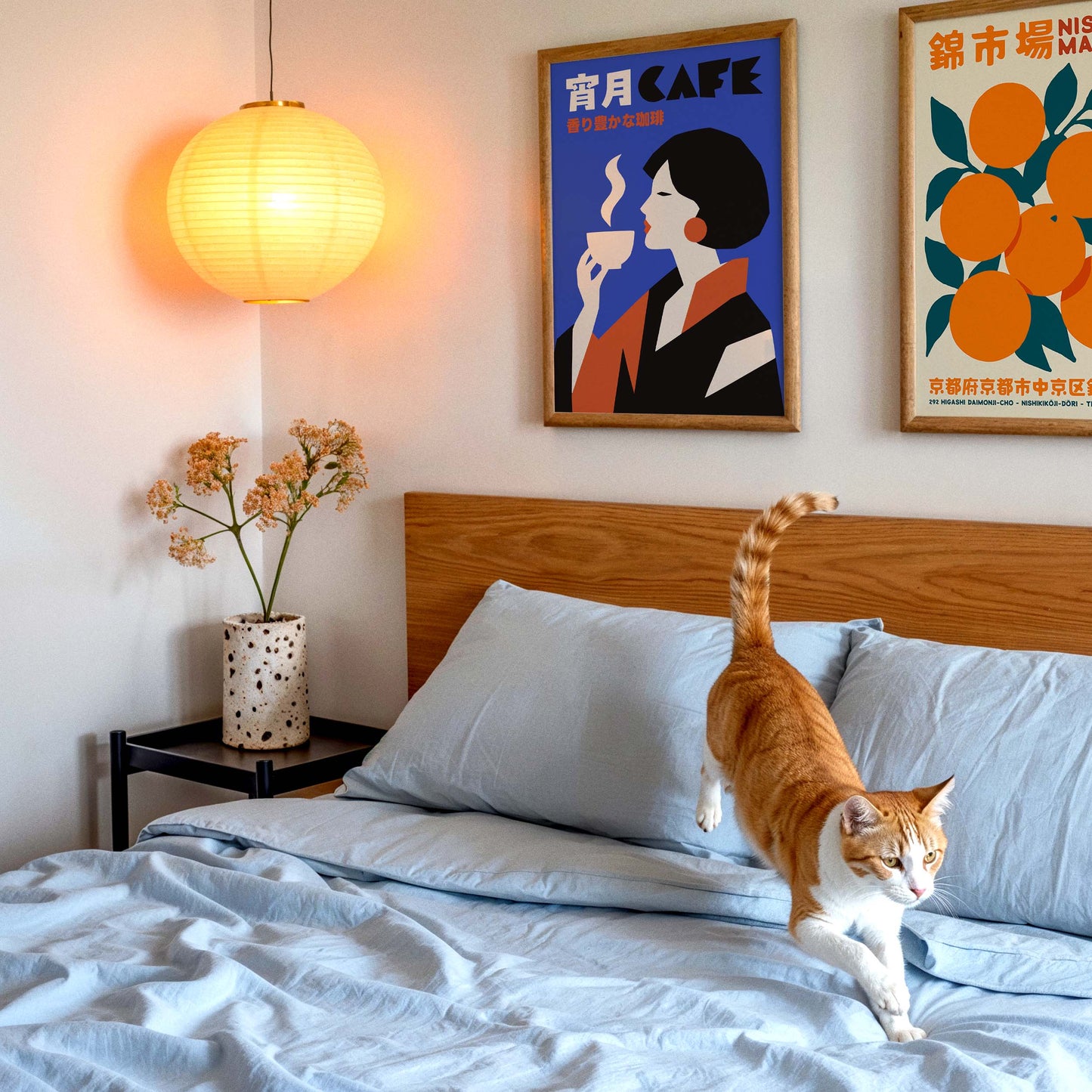 Japanese Cafe Wall Art