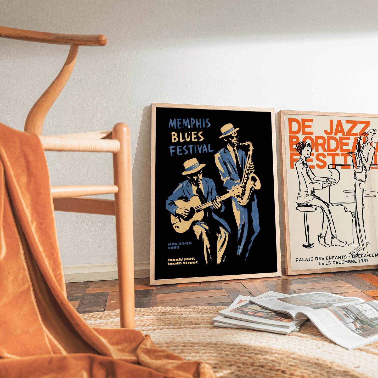 Memphis Blues Festival Poster