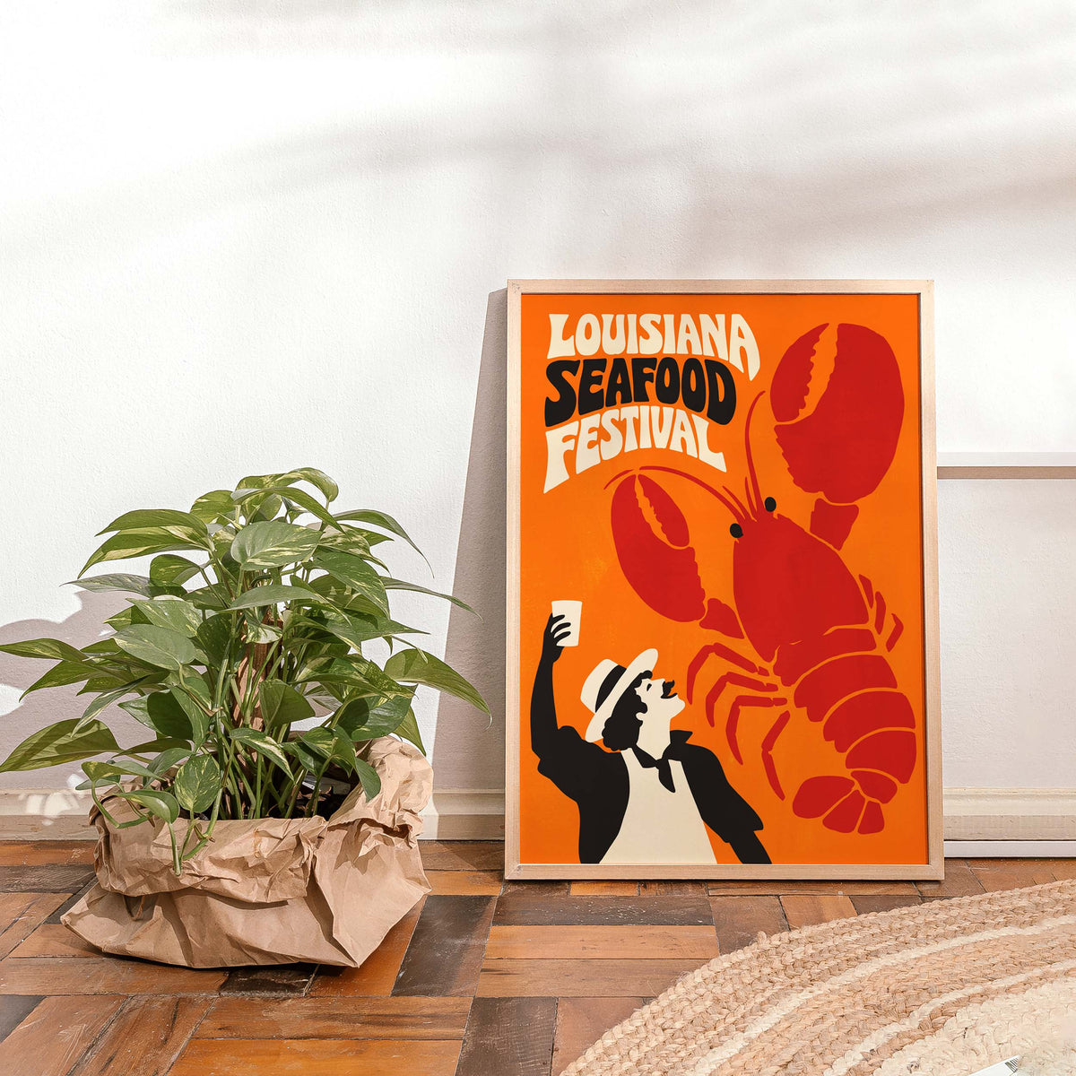 Louisiana Seafood Festival Poster