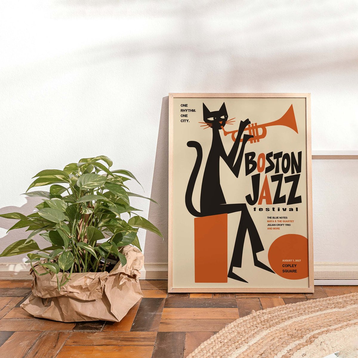 Boston Jazz Festival Poster Print