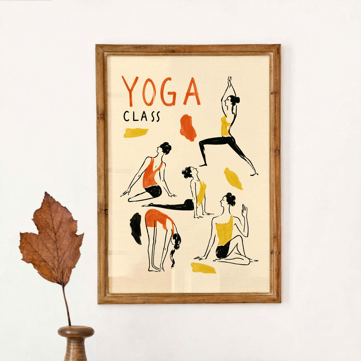 Yoga Class Poster