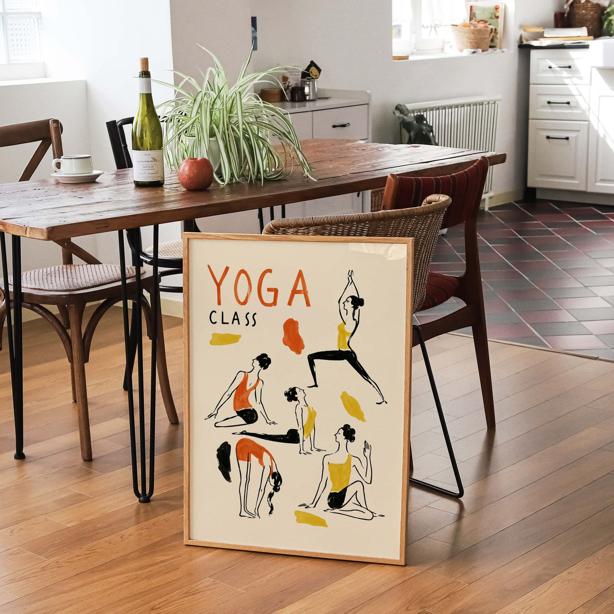 Yoga Class Poster
