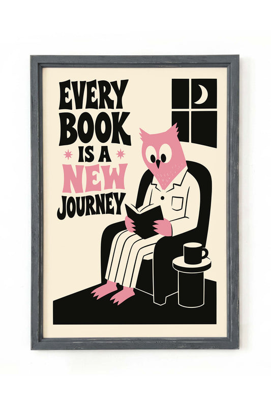 Every Book New Journey Print