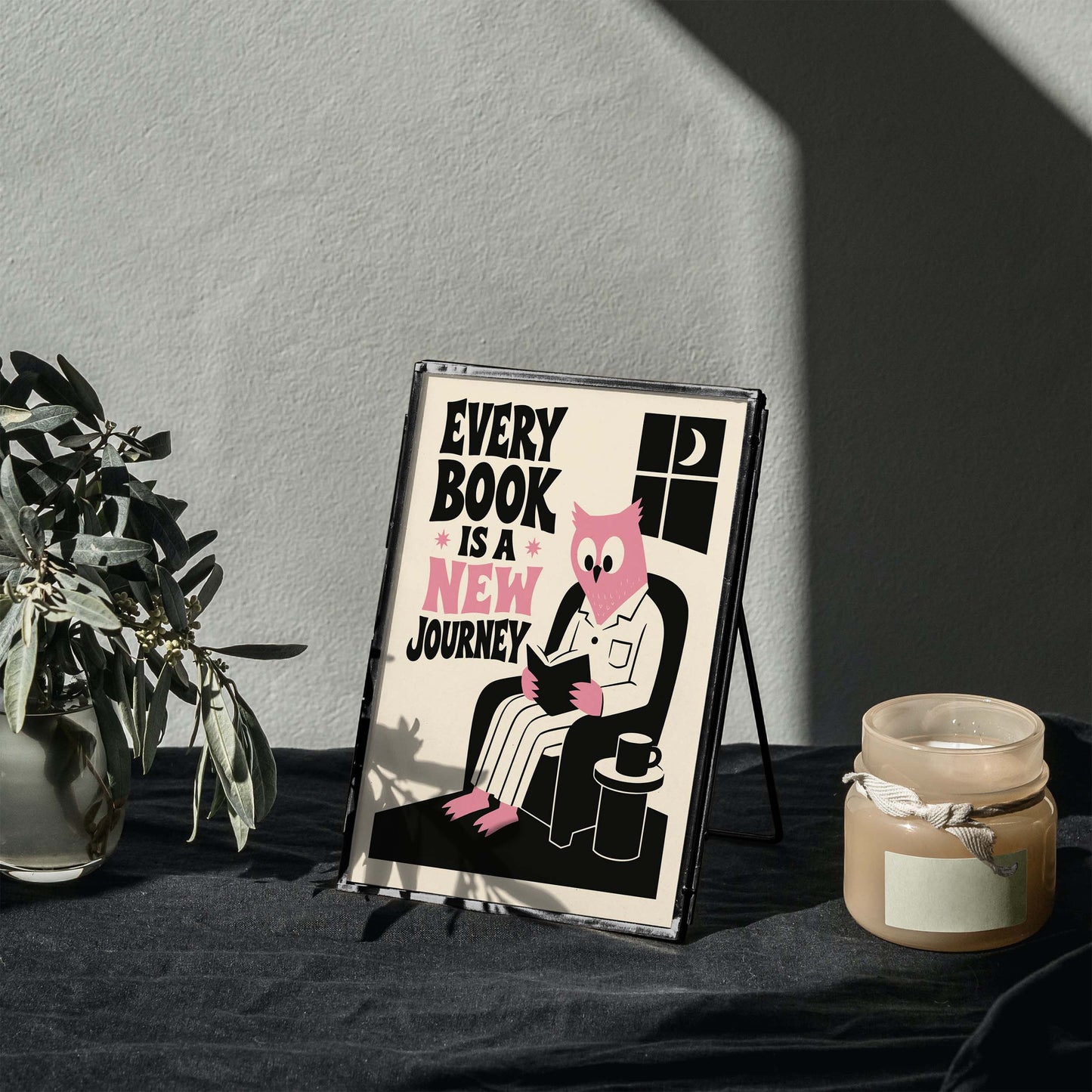 Every Book New Journey Print
