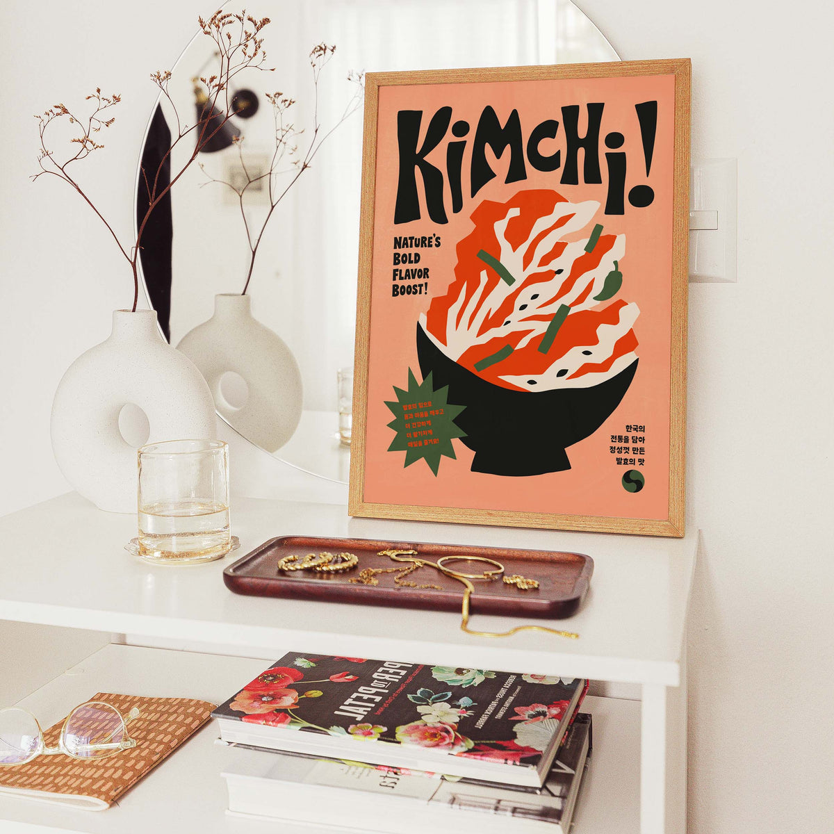 Kimchi Korean Food Wall Art