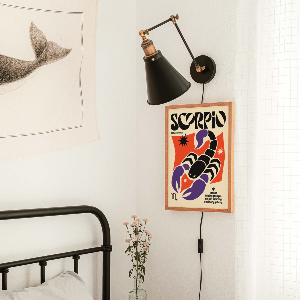 Scorpio Scorpion Zodiac Wall Art