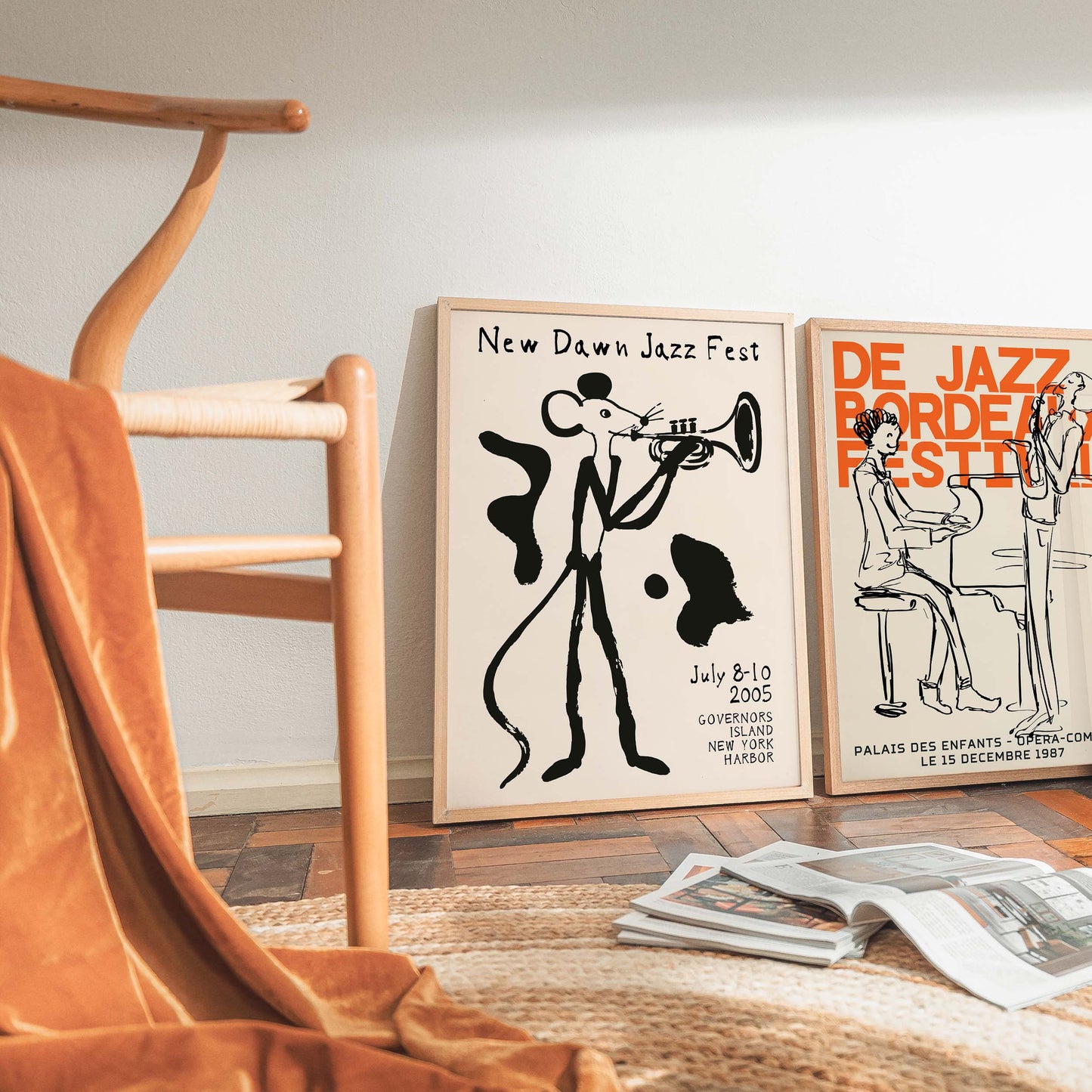 New Dawn Jazz Fest Print For Music Room