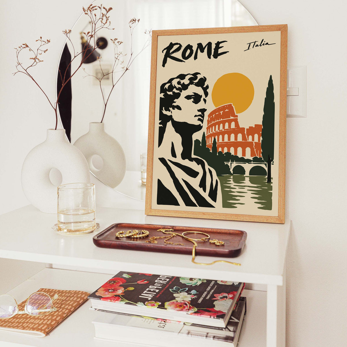 Rome Colosseum Travel Wall Art
