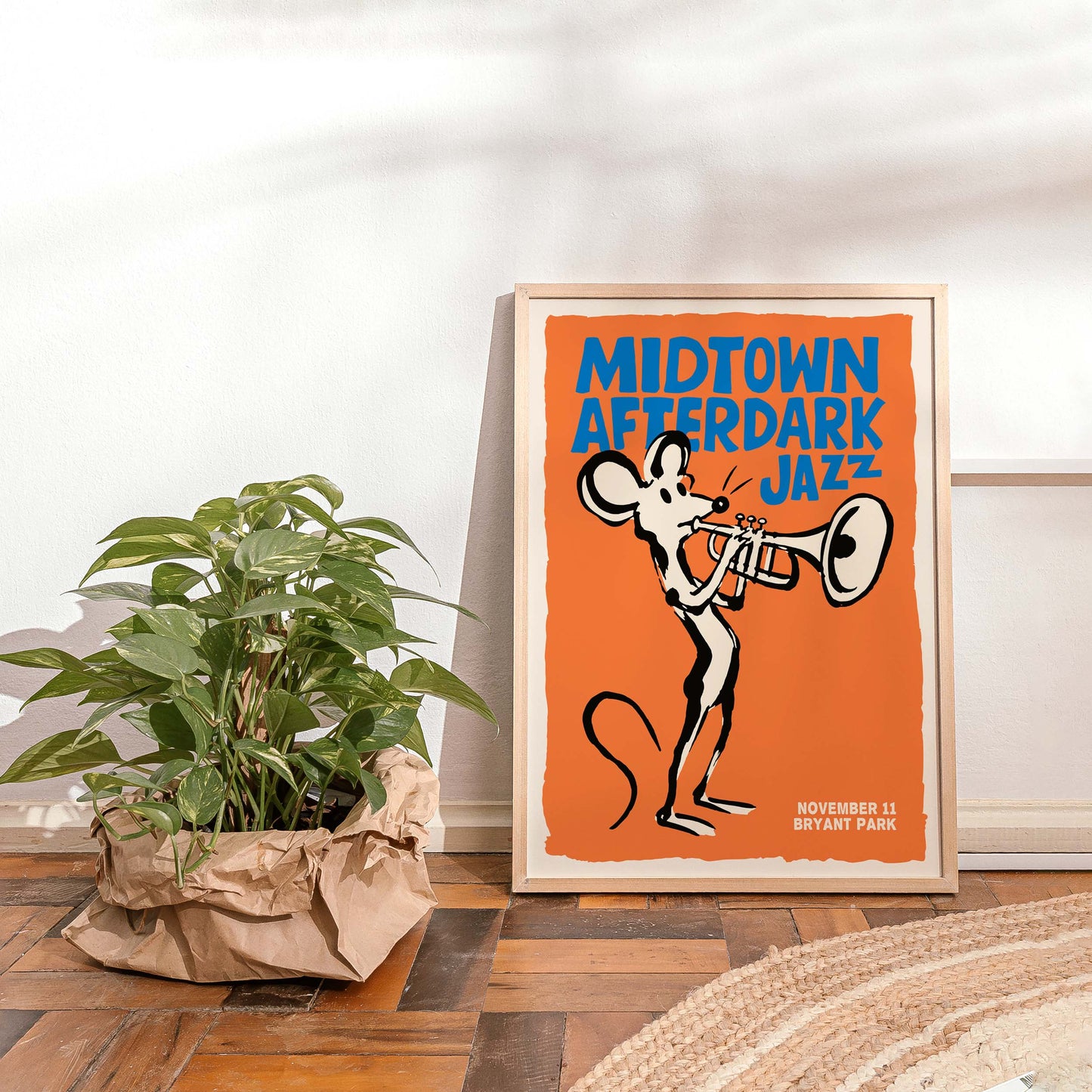 Midtown Afterdark Jazz Poster