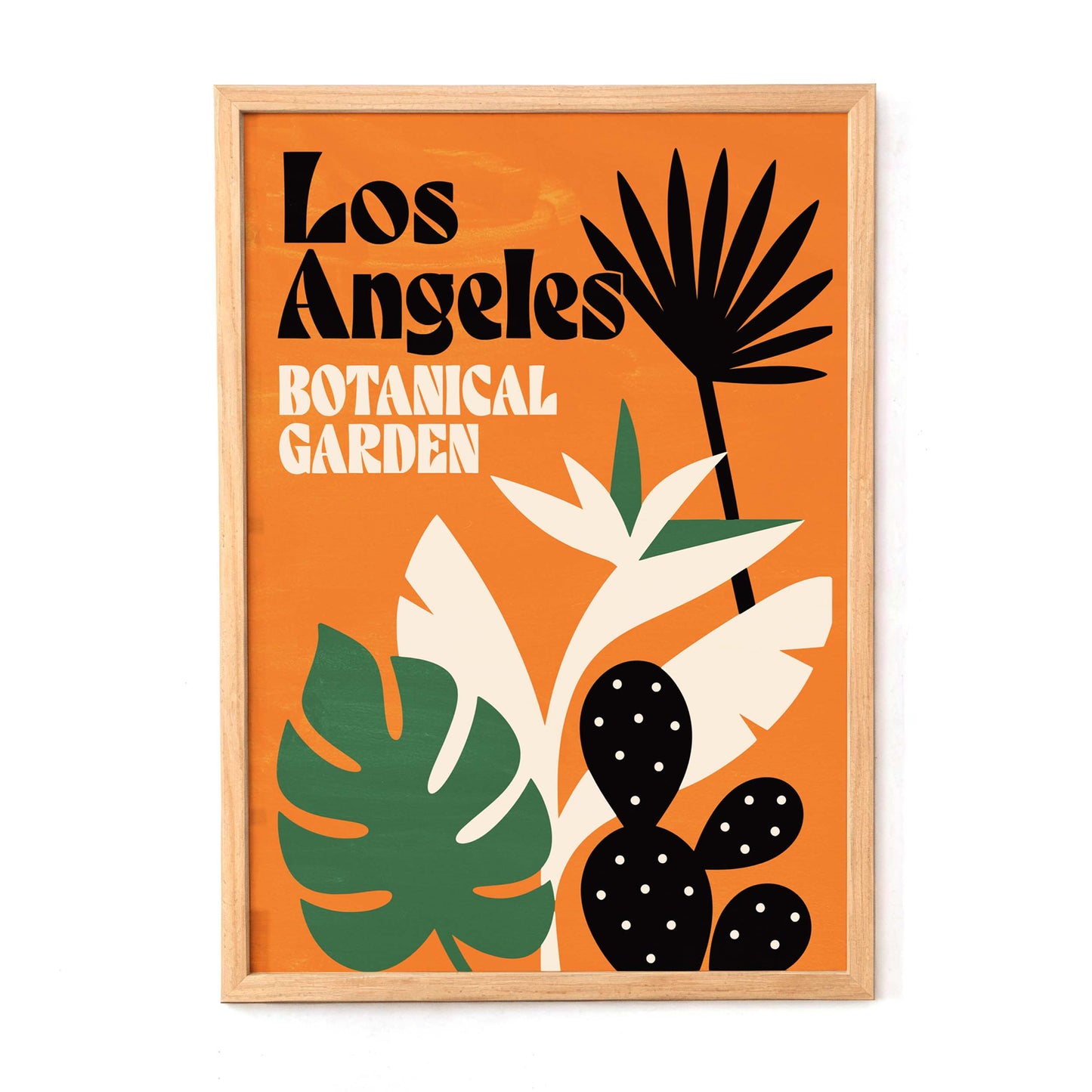 Los Angeles Botanical Garden Poster