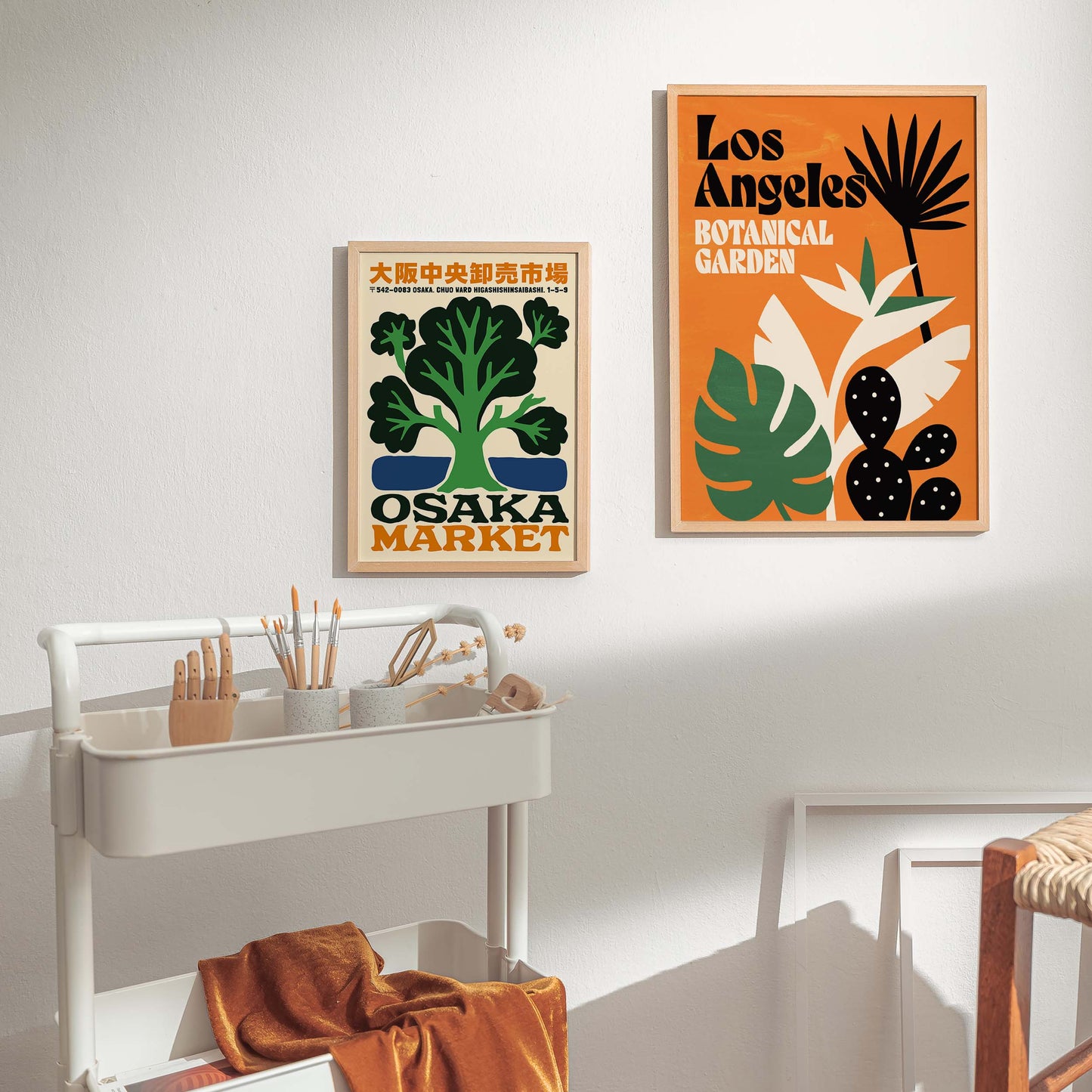 Los Angeles Botanical Garden Poster