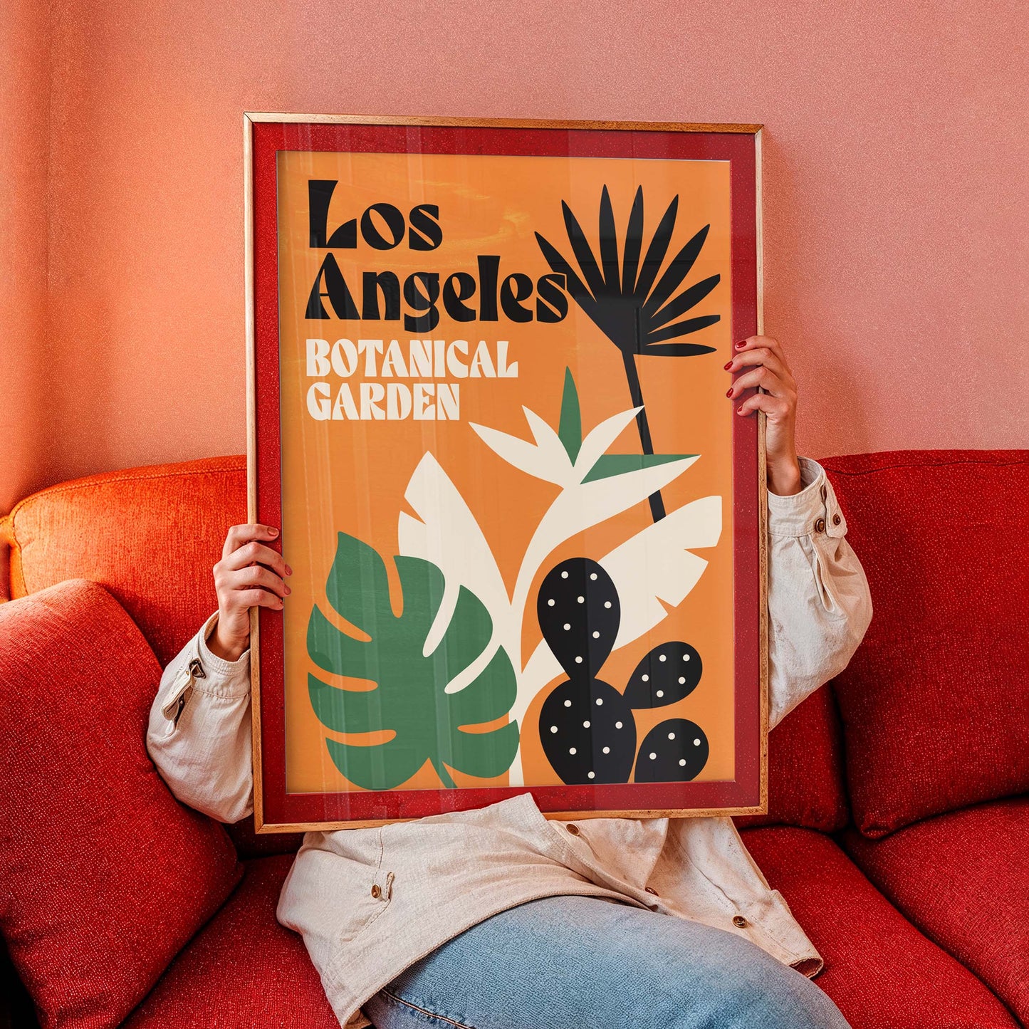 Los Angeles Botanical Garden Poster