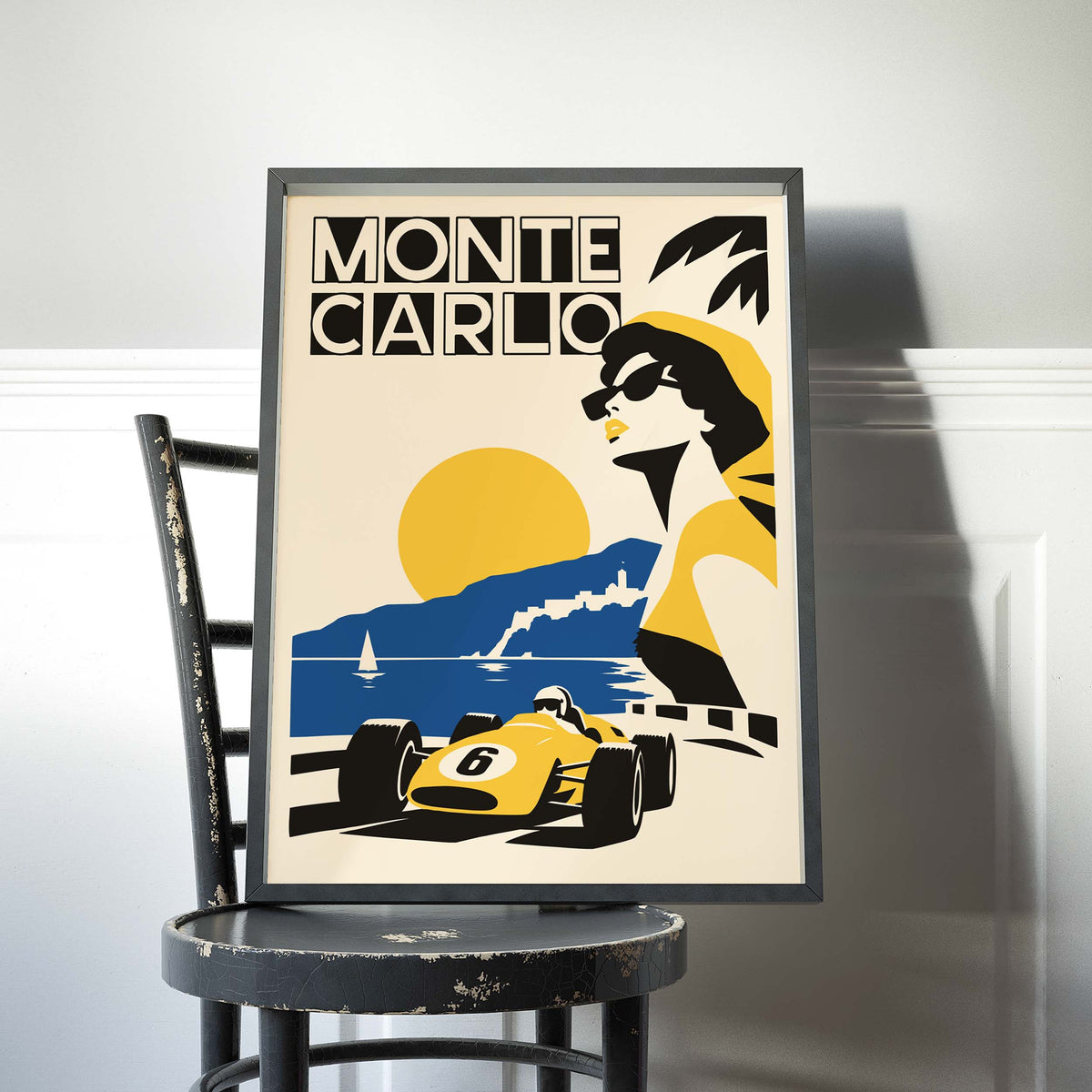 Monte Carlo Grand Prix Racing Print