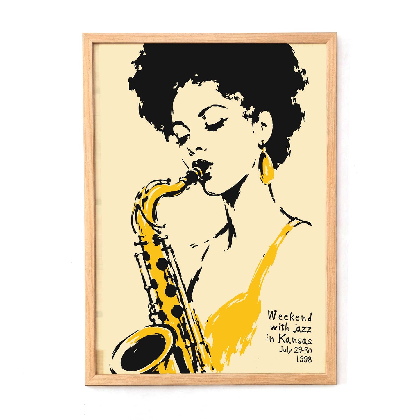 Kansas Jazz Weekend Wall Art For Studio Decor