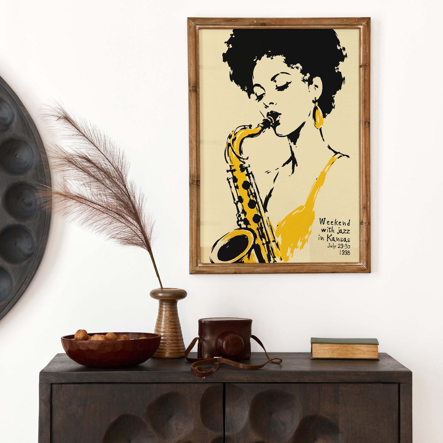 Kansas Jazz Weekend Wall Art For Studio Decor