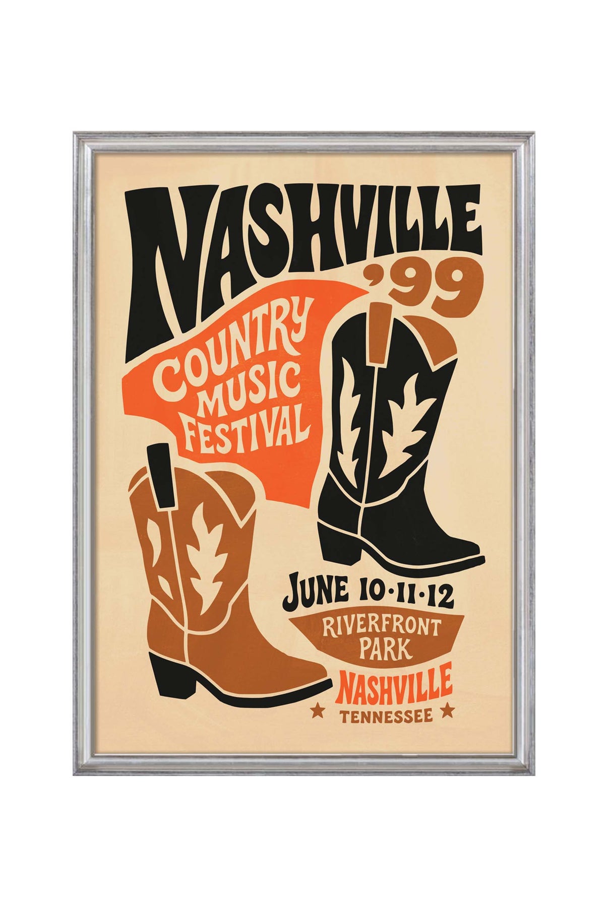 Nashville Country Music Festival Print