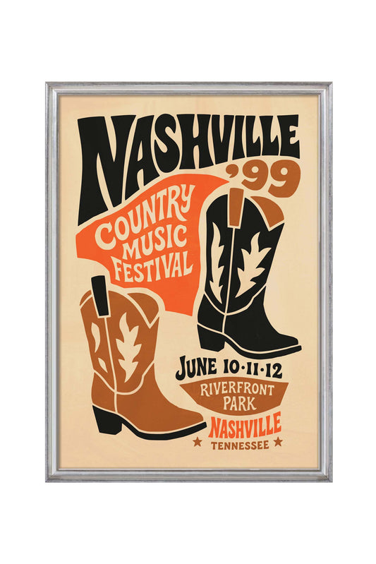 Nashville Country Music Festival Print