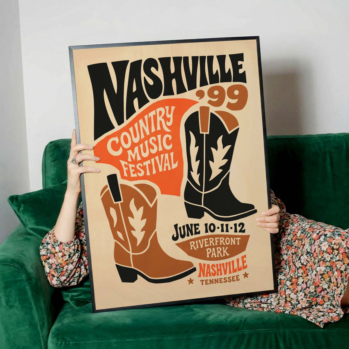 Nashville Country Music Festival Print