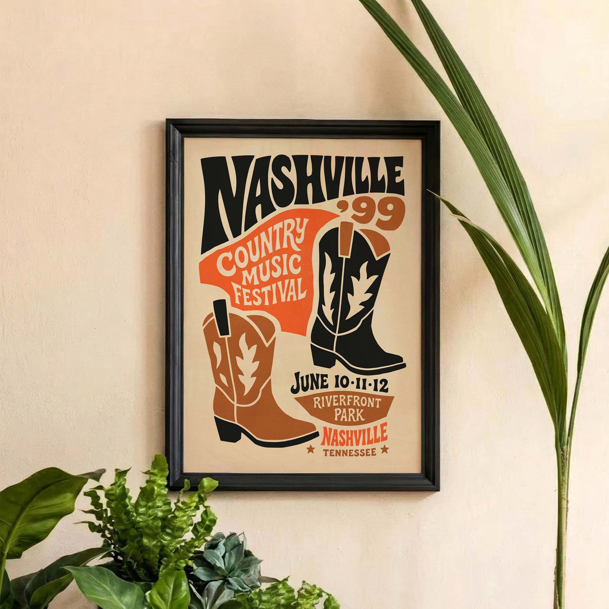 Nashville Country Music Festival Print