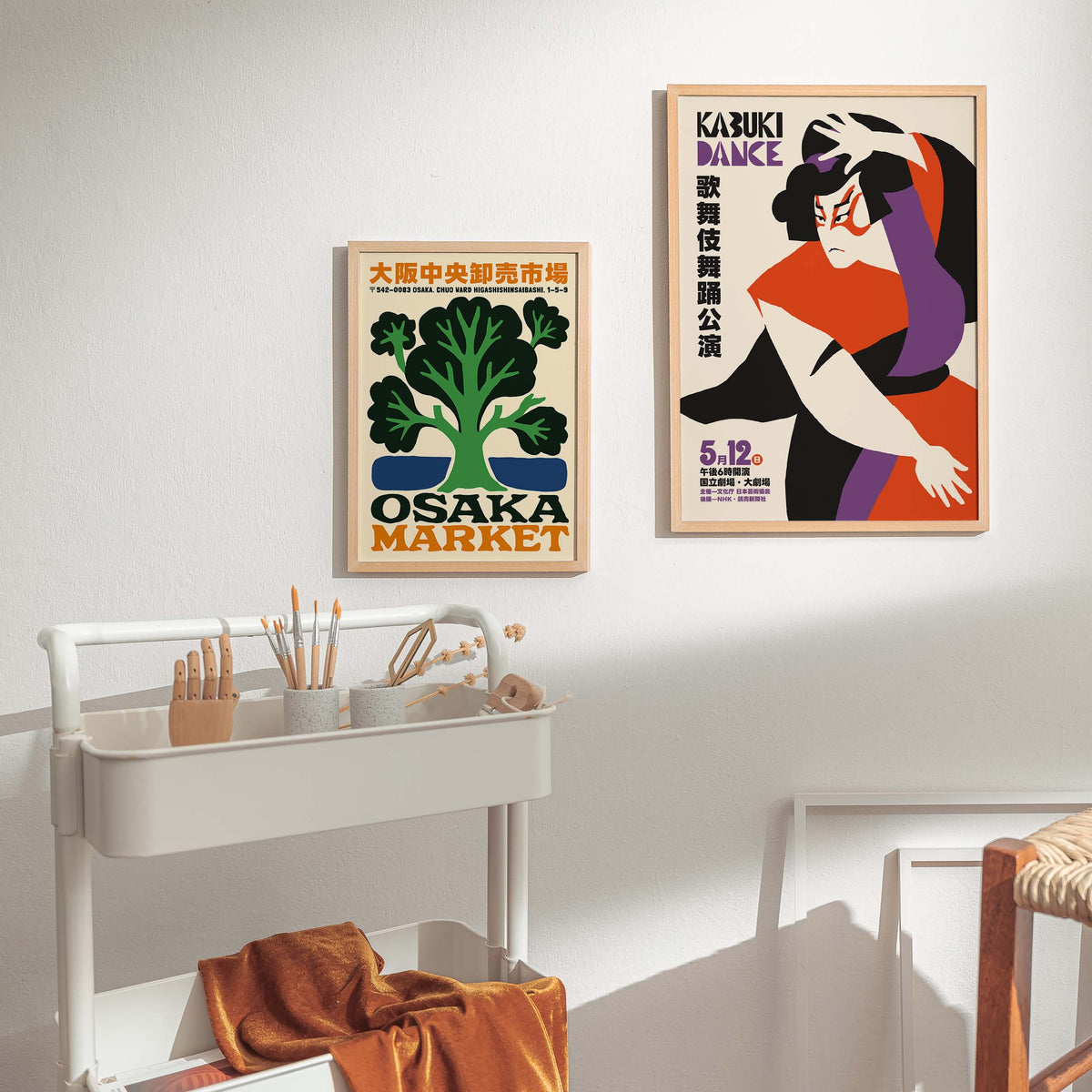 Kabuki Dance Theater Print