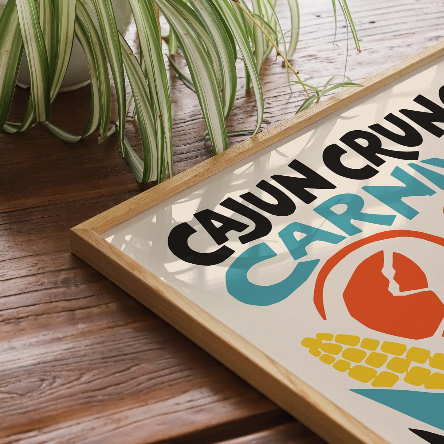 Cajun Crunch Carnival Poster