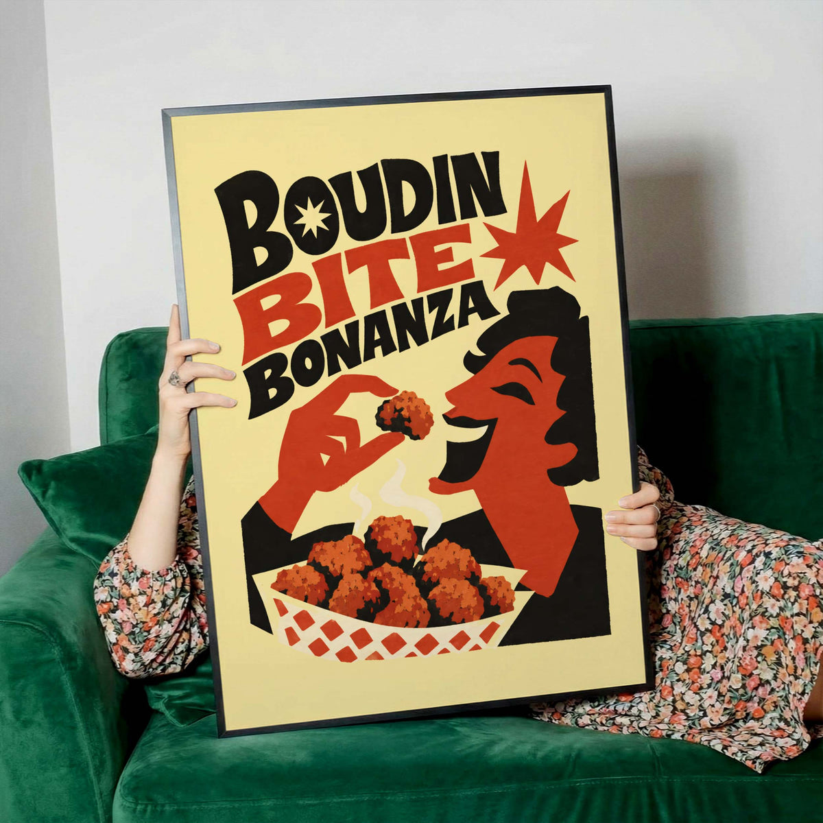 Fried Chicken Food Poster Print