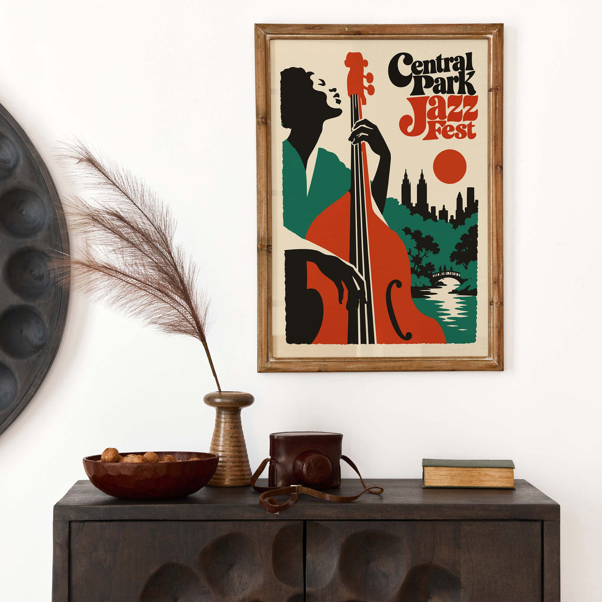 Central Park Jazz Festival Print