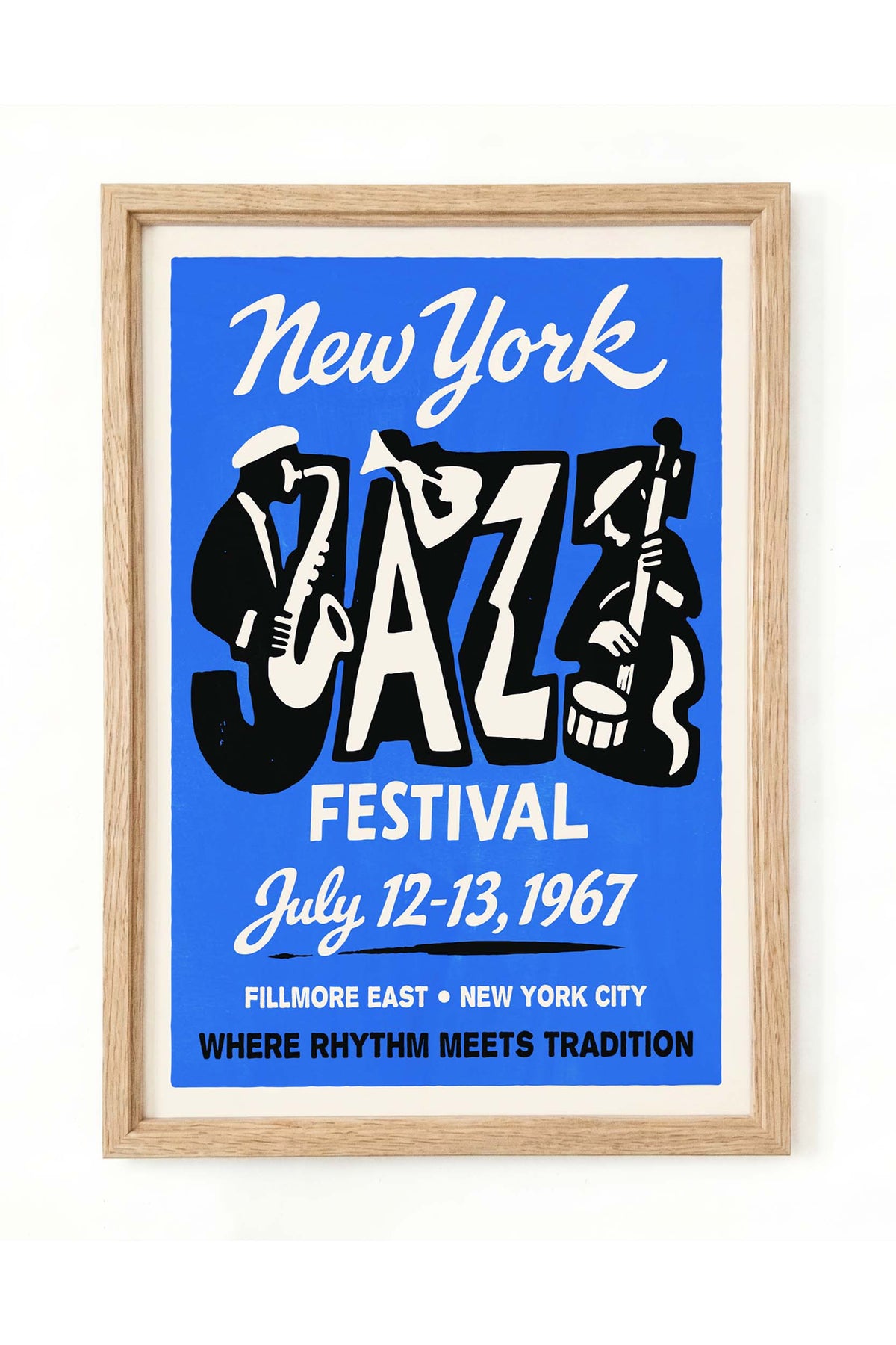New York Jazz Festival Print
