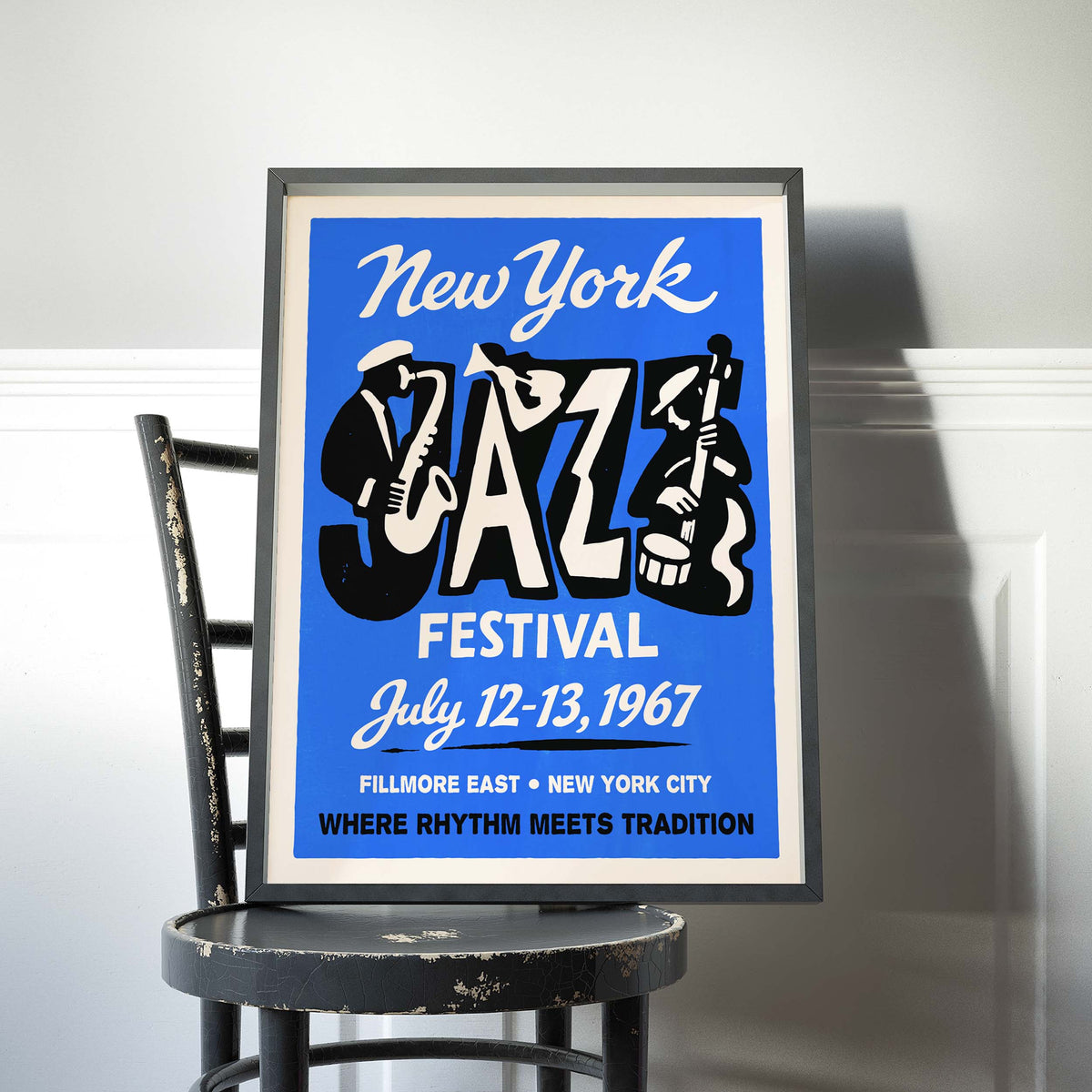New York Jazz Festival Print