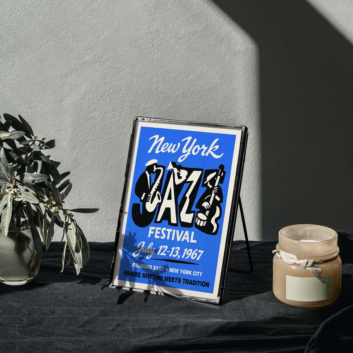 New York Jazz Festival Print