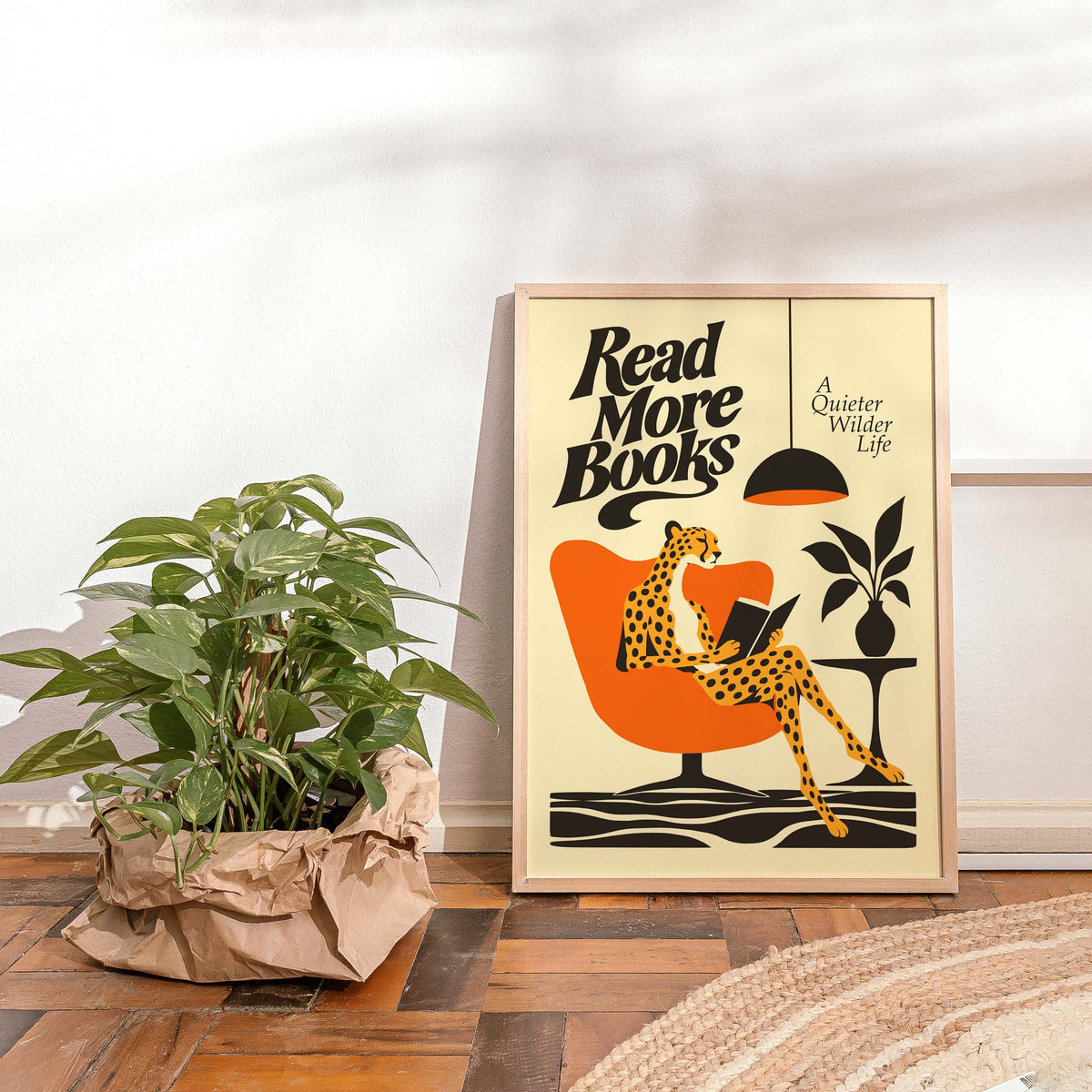 Read More Books Cheetah Print
