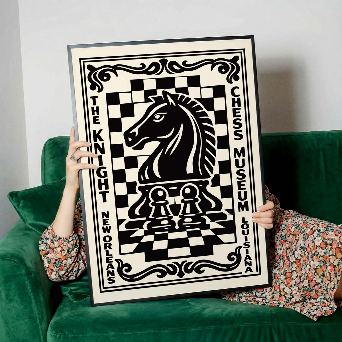Chess Knight Museum Wall Art