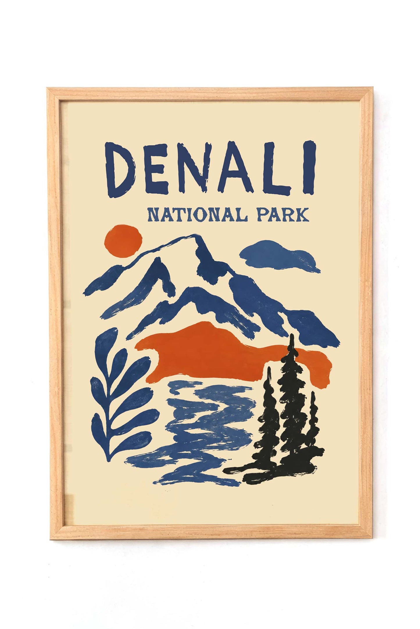 Denali National Park Print