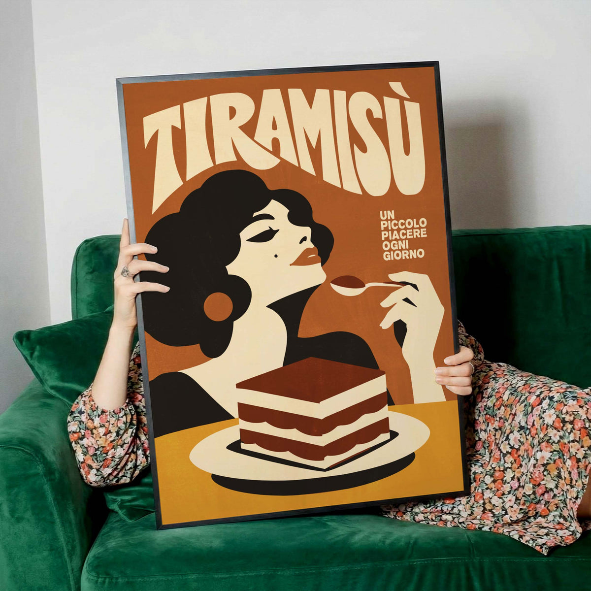 Tiramisu Dessert Wall Art
