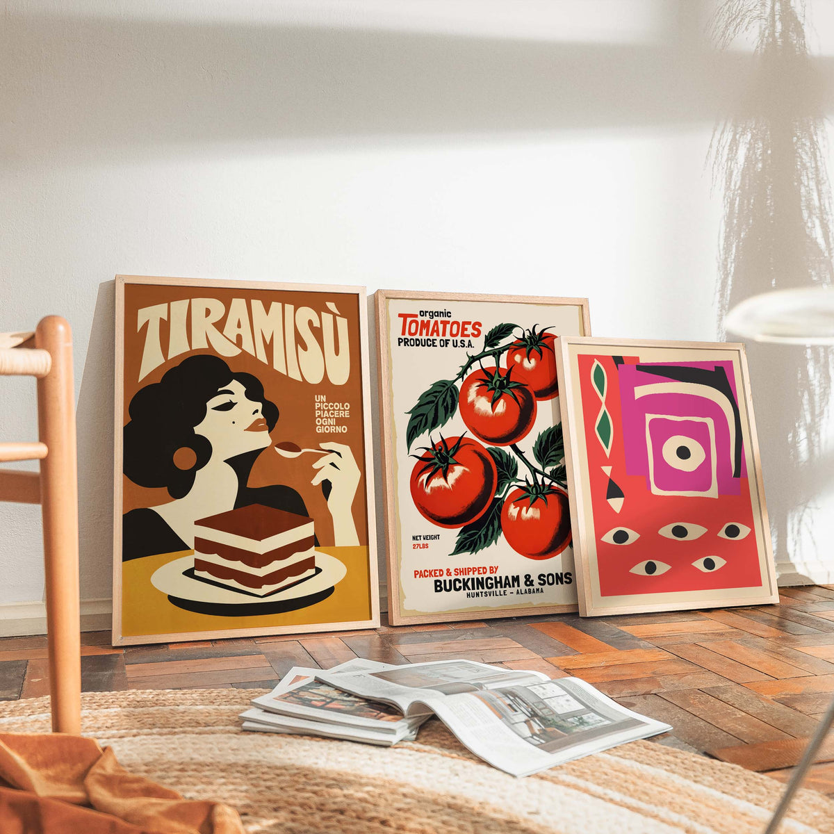 Tiramisu Dessert Wall Art