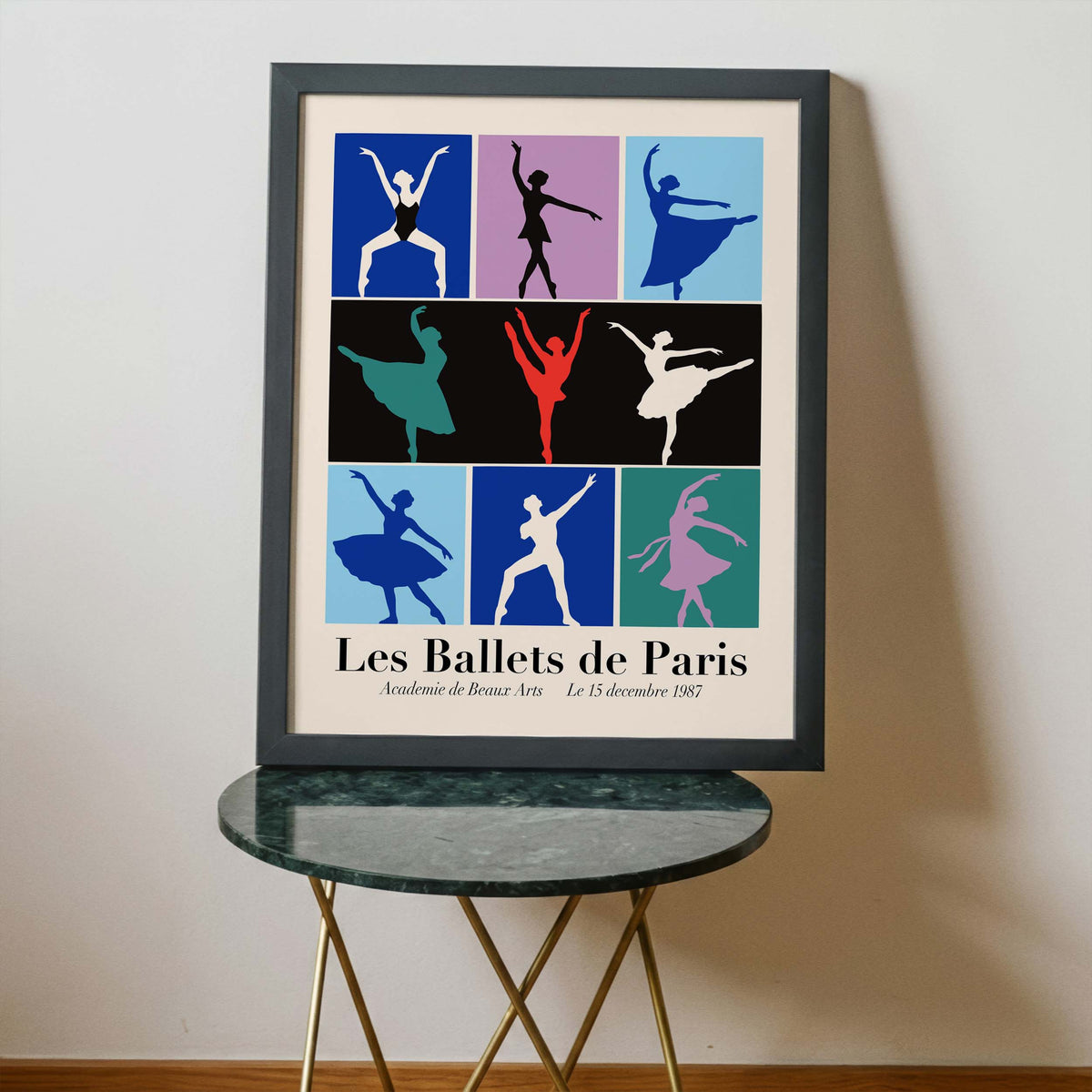 Ballet Dancers Paris Wall Art