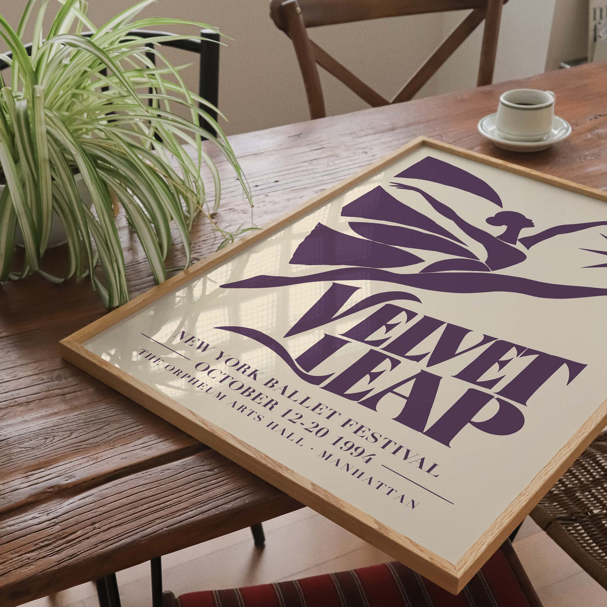 Velvet Leap Ballet Poster Print