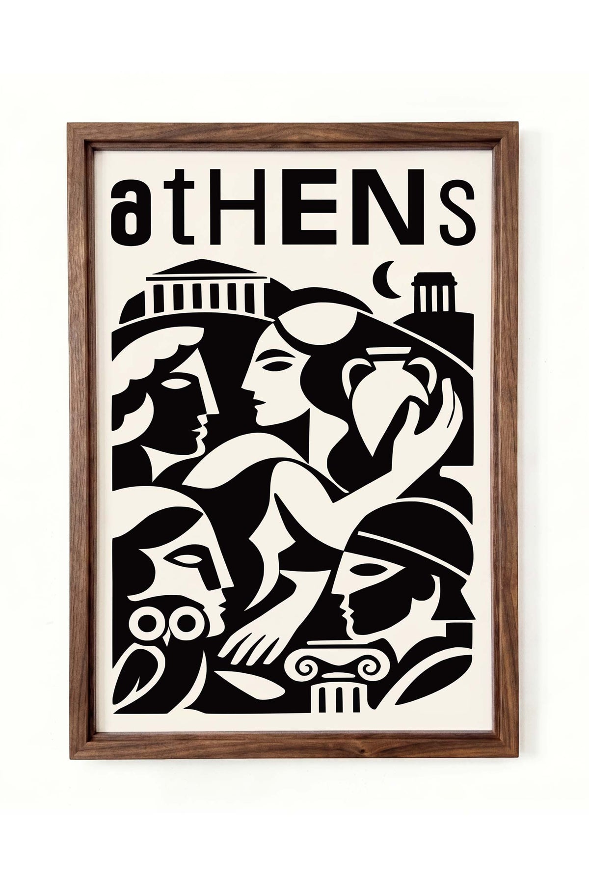 Athens Greece Mythology Print