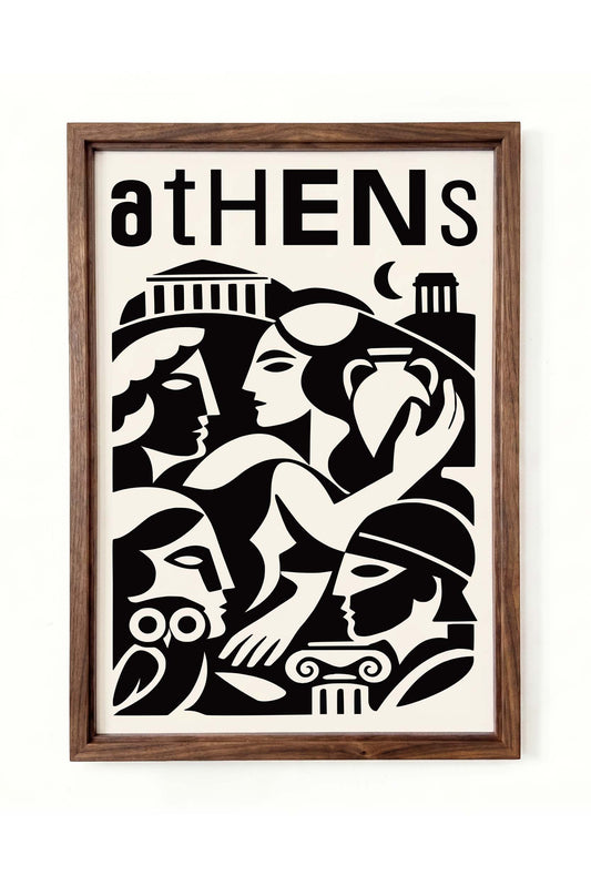 Athens Greece Mythology Print