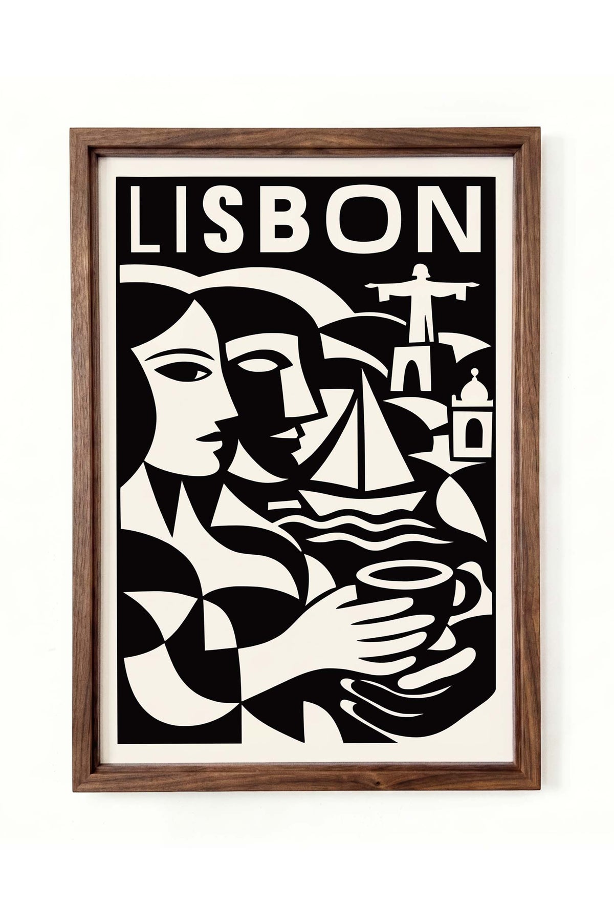 Lisbon Travel Wall Art Poster