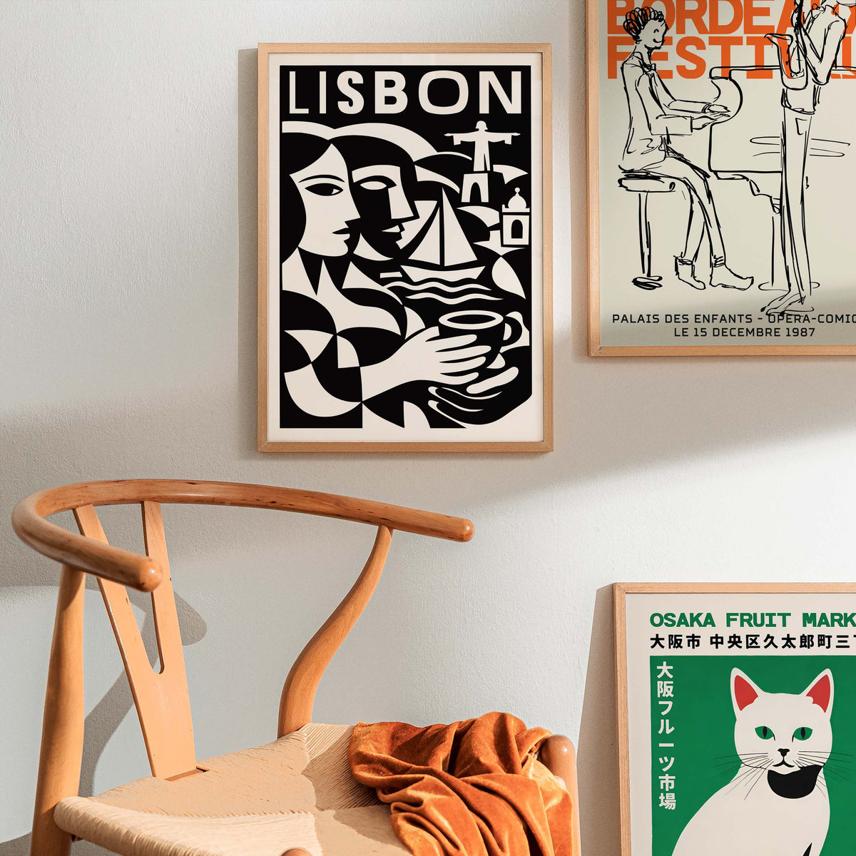 Lisbon Travel Wall Art Poster