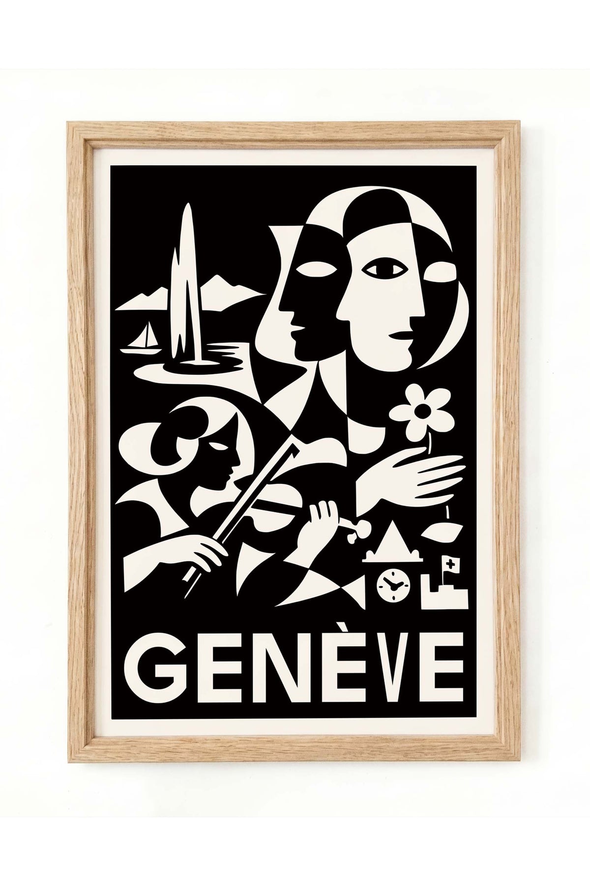 Geneva Switzerland Cultural Wall Art