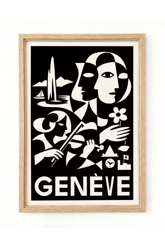 Geneva Switzerland Cultural Wall Art