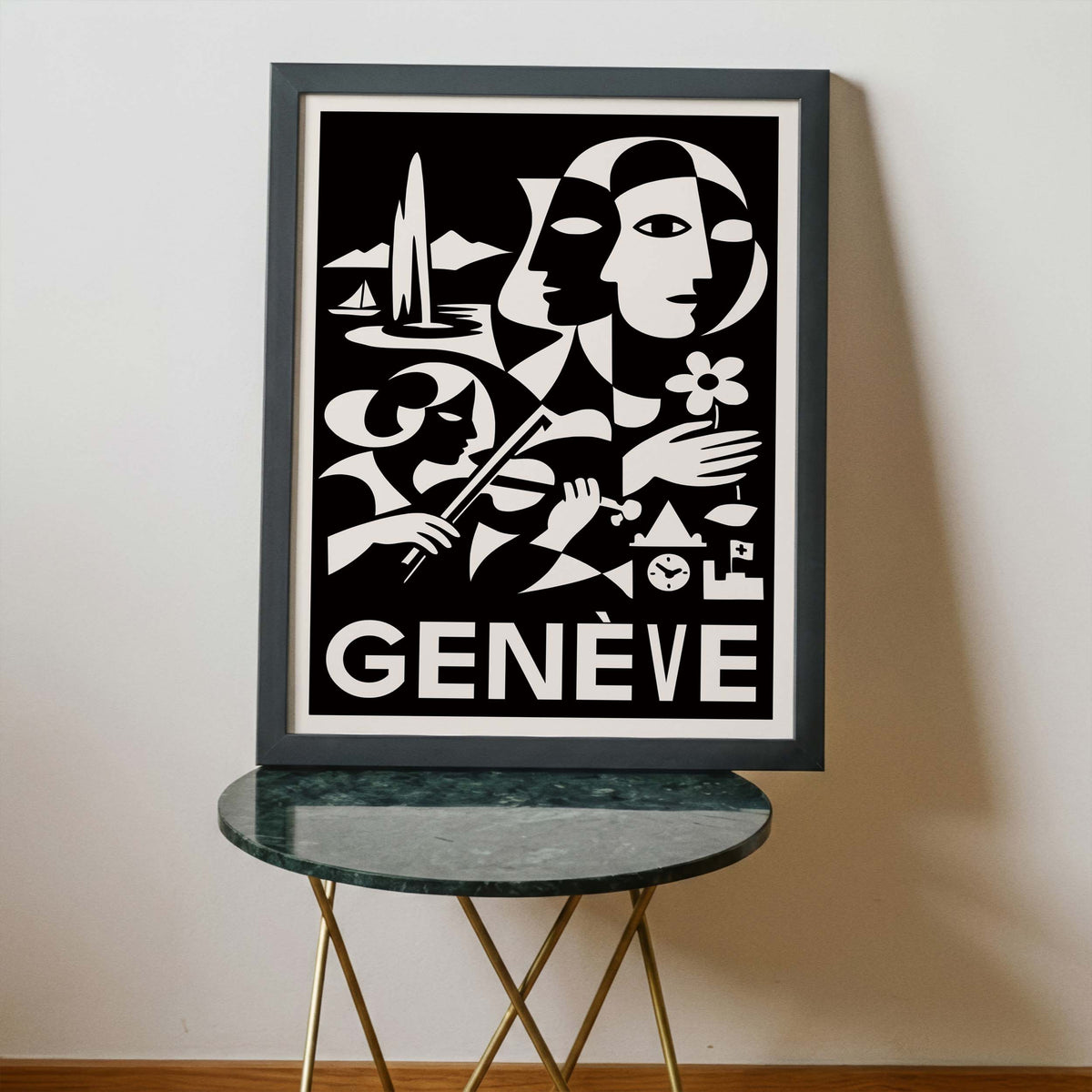 Geneva Switzerland Cultural Wall Art