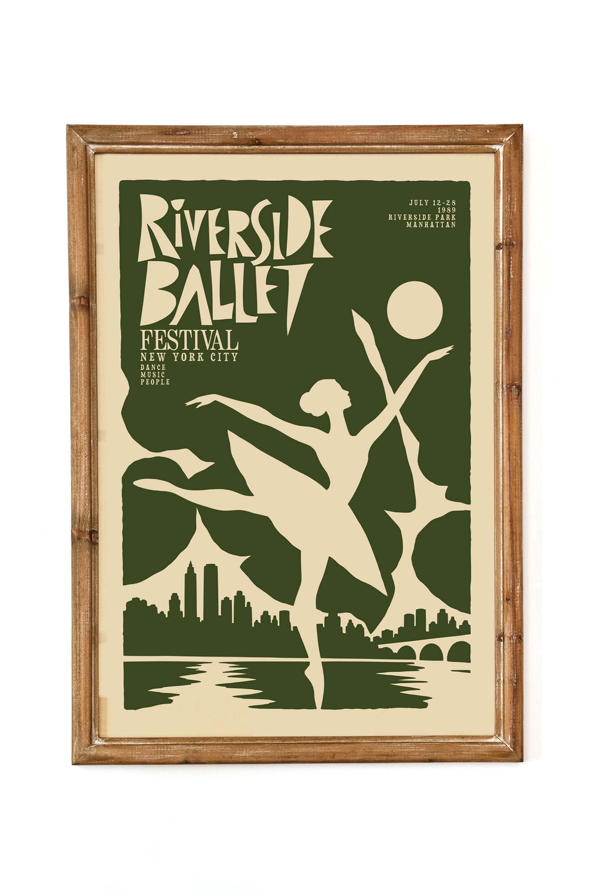 Riverside Ballet Festival Dance Poster