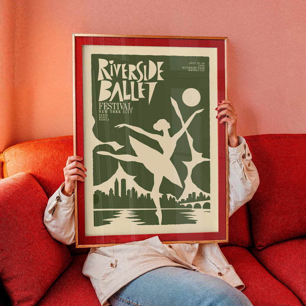 Riverside Ballet Festival Dance Poster