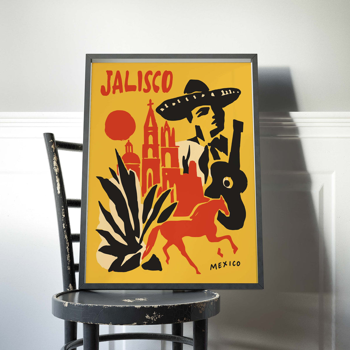 Jalisco Mexico Travel Poster